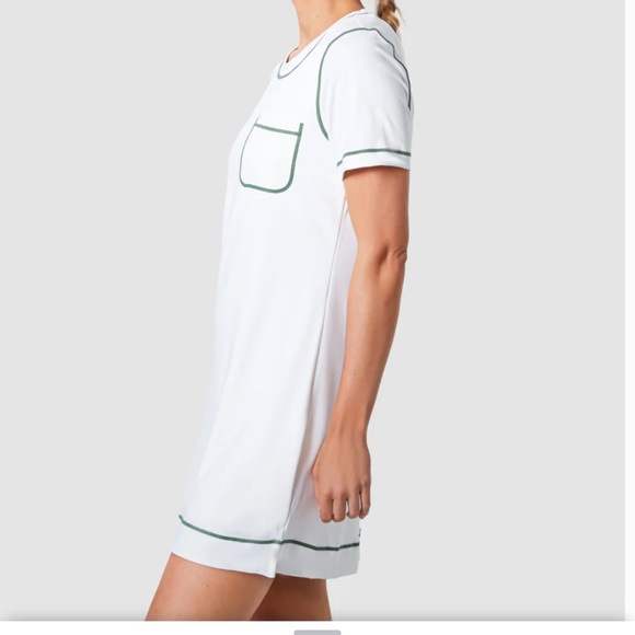 NEW Tuckernuck white Tnuck sport dress women size Medium , XLarge - Picture 3 of 9